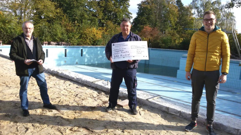 Spende An Den Förderverein Freibad Barenburg - SPD-Ortsverein Kirchdorf